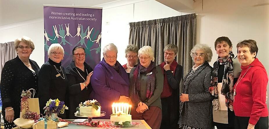 Birthday Bash: Ten Inaugural Members at the VIEW Club's 20th birthday celebrations. The Club was formed in 1997. 