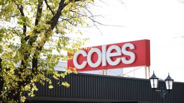 Coles sign. Picture by Amy McIntyre