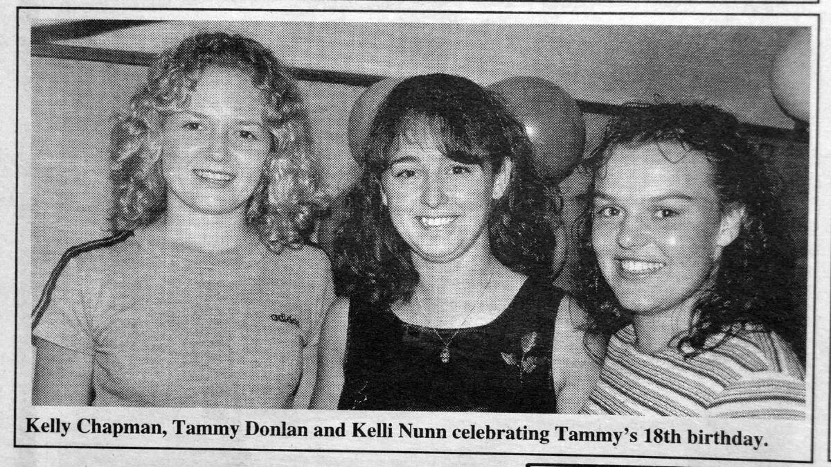 Take a trip back 20 years to May and June of 1997. There was a deb ball, Mick had his 21st and Tammy her 18th. Mick and Tammy who?