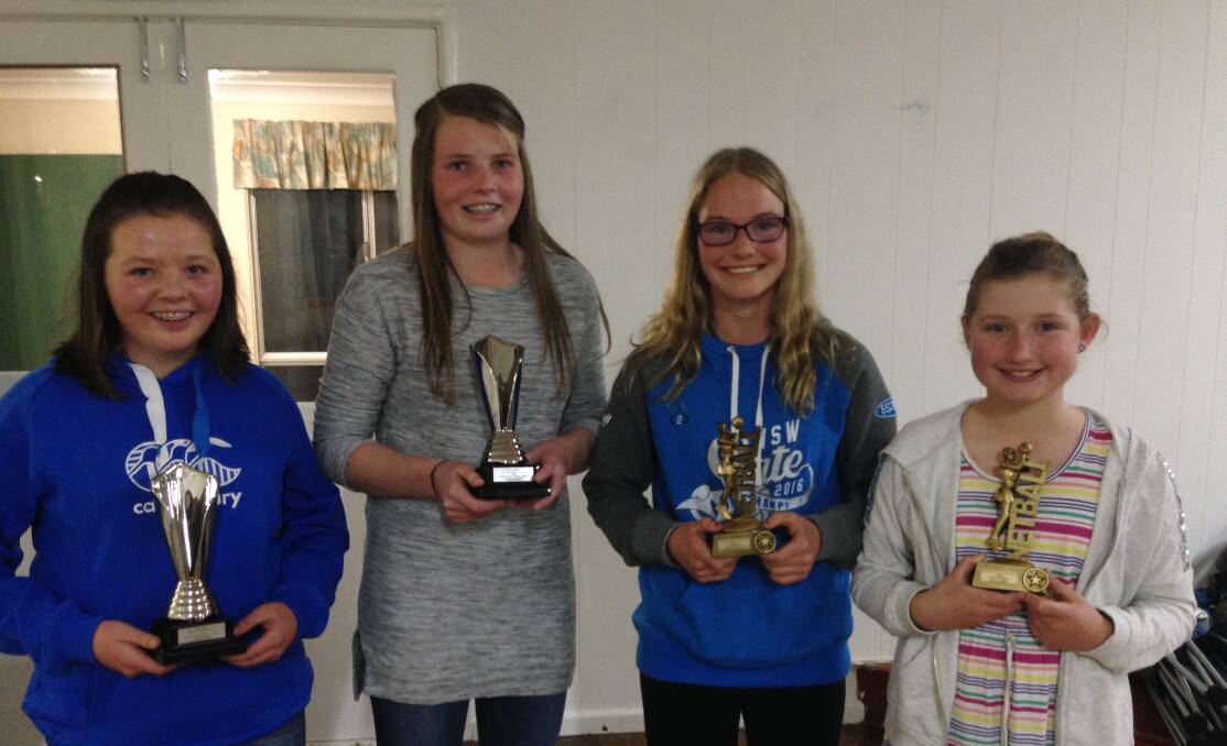 Player of the Grand-final  Junior, Amy Cheney; Open, Mardy Townsend. 2016 Best and Fairest Division Winners, Open, Savannah Marmion; Junior, Amy Corbett.