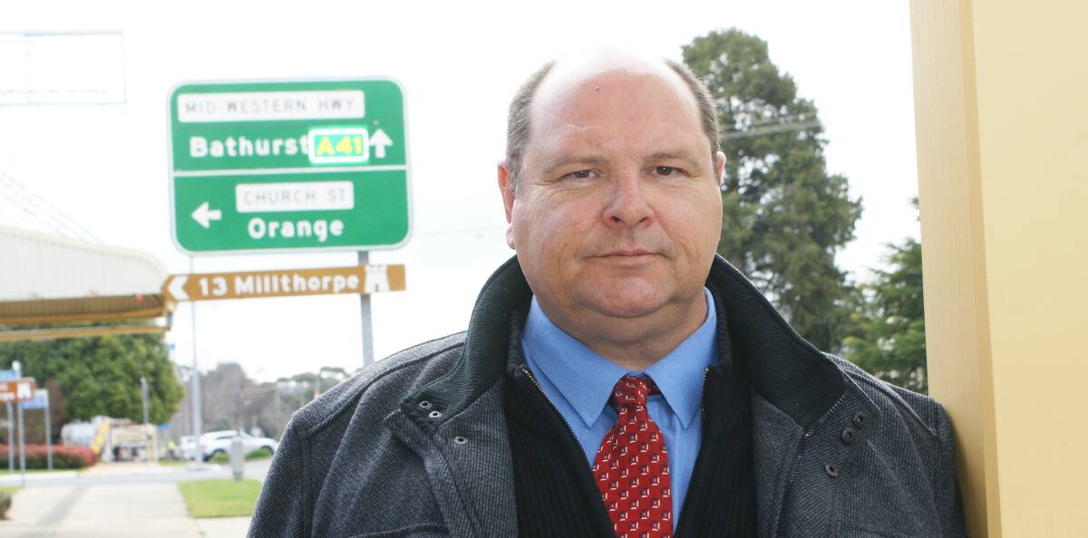 Dual focus: Rod Bloomfield believes that Blayney has superb infrastructure and would thrive if the Bell's Line Expressway was built.