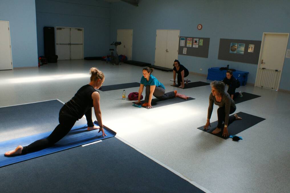 Stretch Sunday: The first free yoga session was held on Sunday and the next scheduled session is October 1. 