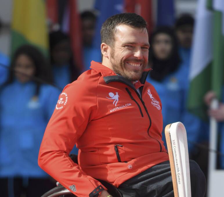 TICK OF APPROVAL: Kurt Fearnley, a Gold Coast games ambassador and part of the GC2018 Sport and Technical Committee, is a fan of the Gold Coast course. 