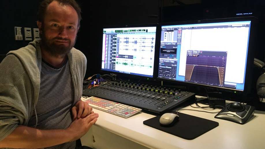 Andy Wright is up for two Oscars following his sound work on Hacksaw Ridge. Picture: Supplied