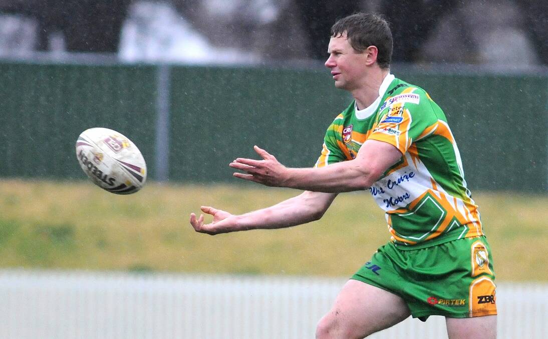 NO HALF MEASURES: After missing CYMS' win over Mudgee, Dom Maley returns to CYMS' side for Saturday's local derby against Hawks. Photo: STEVE GOSCH 0619sgleague9