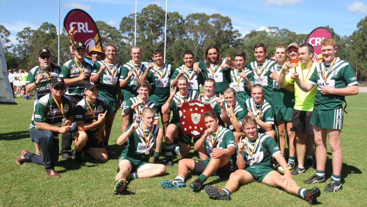 COUNTRY CHAMPIONS: The Western Rams under 16s. Photo: ADAM KIDD/COUNTRY RUGBY LEAGUE