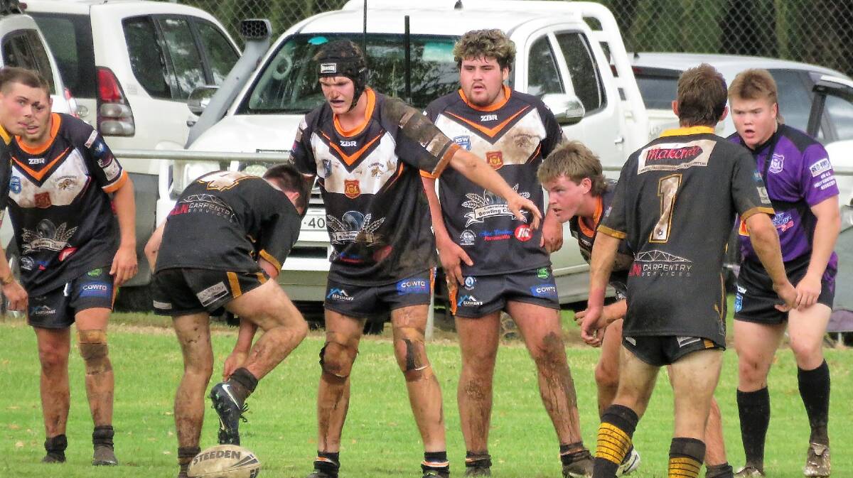 Canowindra Tigers took on the Grenfell Goannas in round one of the Woodbridge Cup Youth League competition. Picture by Rodney Messner