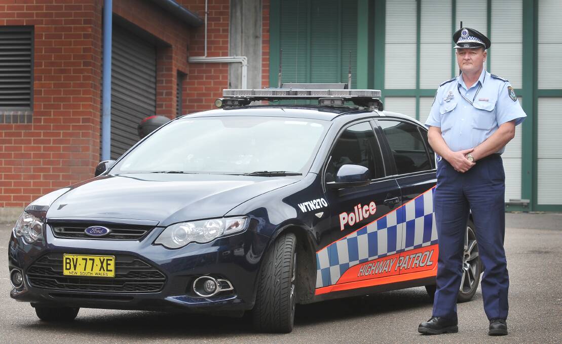 Western Region Highway Patrol Acting Inspector Peter McMenamin is urging motorists to take care on the roads this Australia Day long weekend. FILE PHOTO.