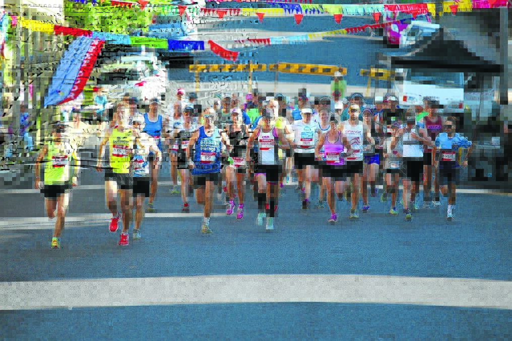 The 2015 Carcoar Cup running festival saw many people taking part in multiple races.