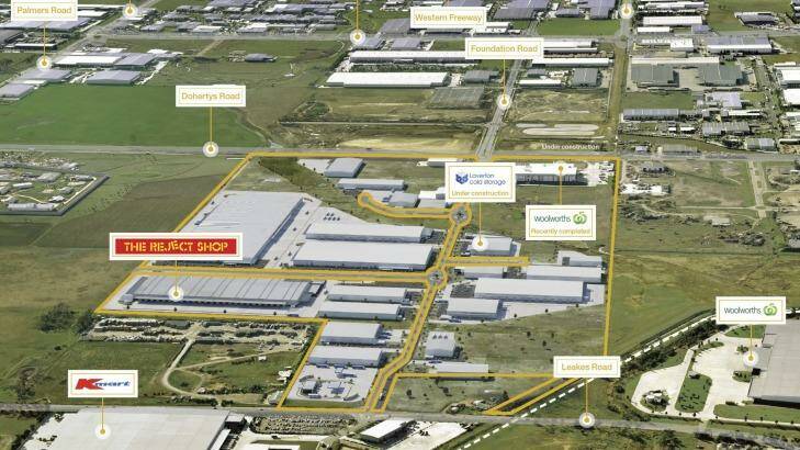 Charter Hall has reached a deal with The Reject Shop to develop a facility at the Drystone estate in Melbourne's Laverton North.
