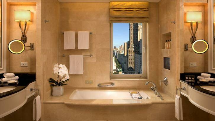 The soap and shampoo is yours to take. Peninsula Hotel, New York. Photo: Peninsula Hotel New York