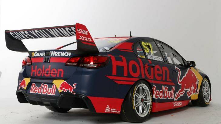 The new Holden Racing Team Commodore. Photo: Mark Fogarty