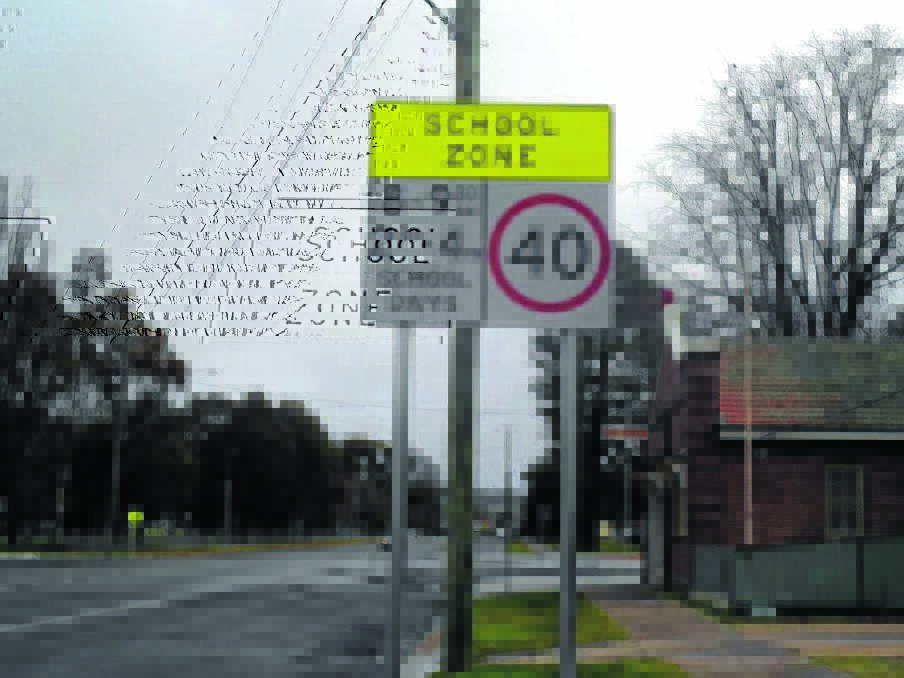 40km/h school zones are back in place.