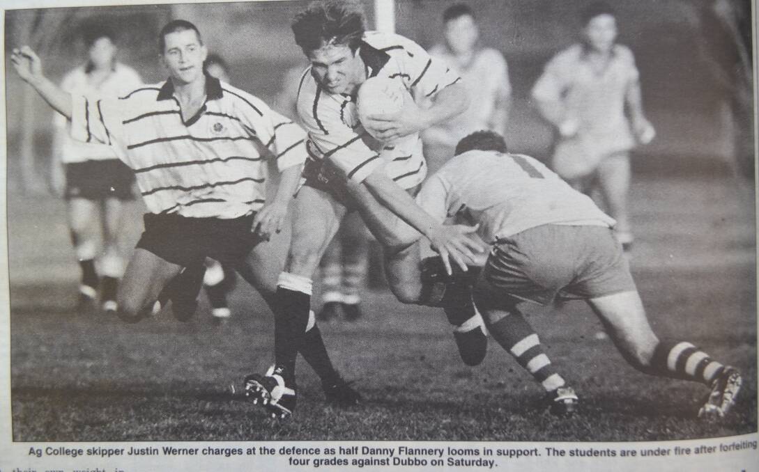 Old photos of Central West Rugby Union from the pages of the Central Western Daily