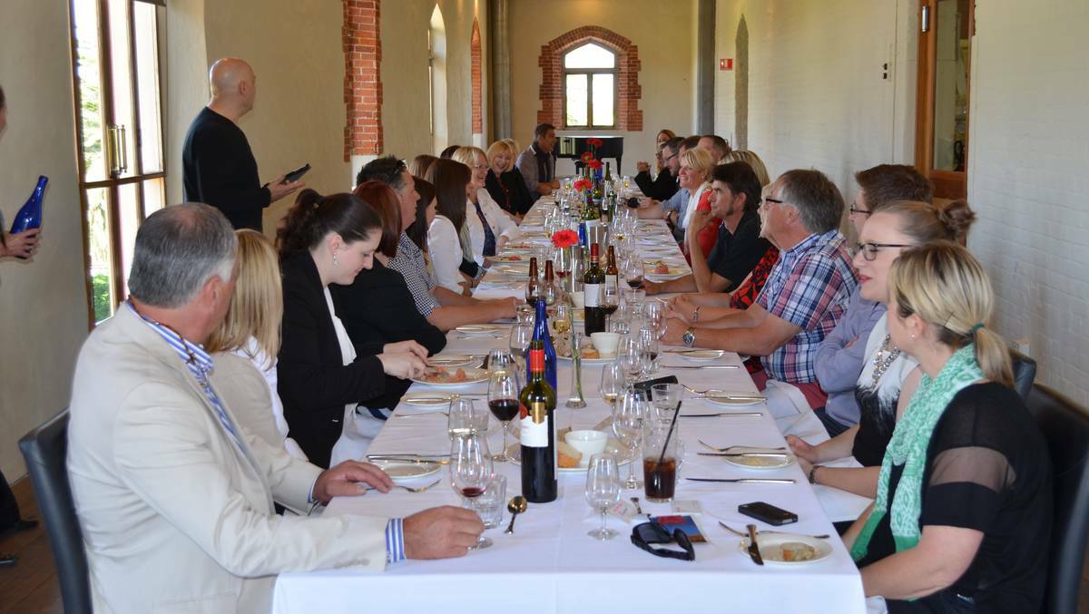 Barossa Valley: Château Tanunda holds a Long Table Lunch showing off local produce prepared by award winning Barossa chef Owen Andrews.