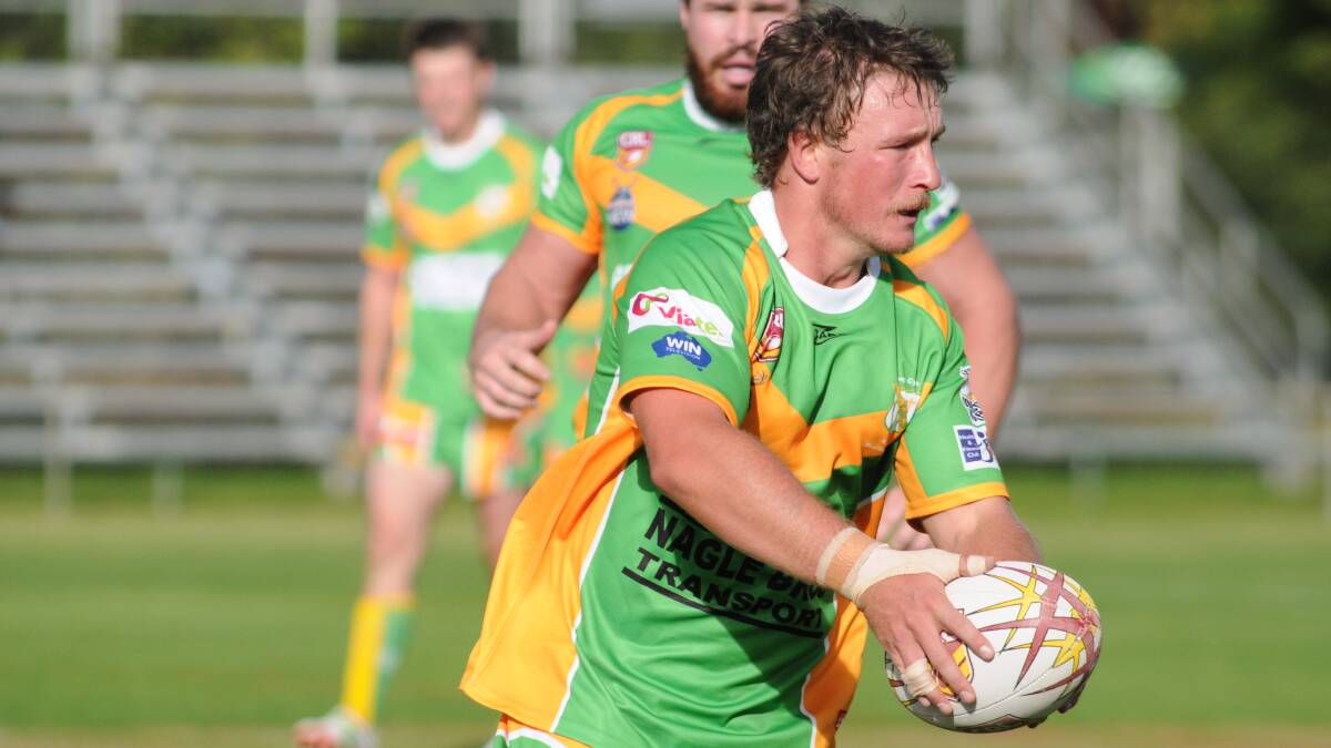 BUBB-ED UP: Group 10 has called on Orange CYMS backrower Kyran Bubb for the 2015 Western Division trial at Dubbo. Photo: JUDE KEOGH 0427cyms19
