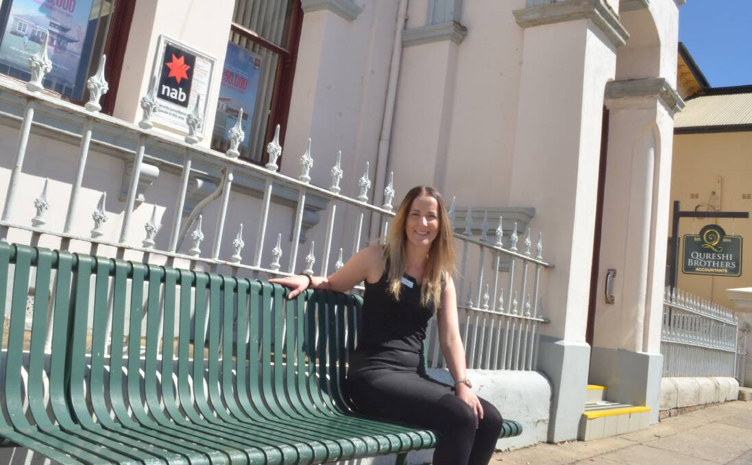 NEW FACE: Jess Mahboub is the new Blayney NAB branch manager. She's hoping to grow the branch for the town. Photo: DECLAN RURENGA