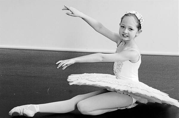 Adelle Hutchings has been accepted into the Australian Ballet School Interstate Program. Photo: STEVE GOSCH