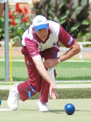 ON THE BALL: Graham Welsh bowled with consistency all weekend.