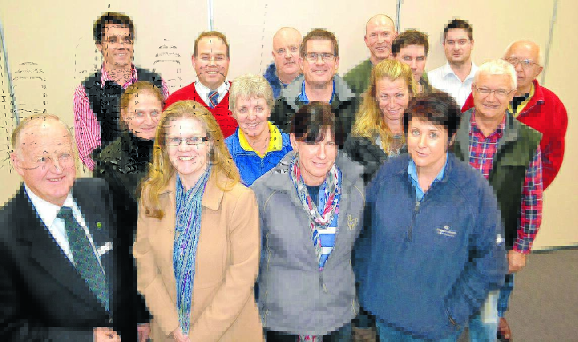 Most of the Blayney Shire Sports Council members: (not in order) Tom Williams (representing Central Acclimitisation Society and Blayney Fishing Club), Adam Hornby (cricket and senior rugby league), Chris Smith (Primary School Sports Assoc), Rebecca Anderson (Millthorpe Tennis Club), Jodi Spencer (Central Western Dressage Group), Ainslie Wright and Kelly Rodwell (both from the Carcoar & District Pony Club), Bryce Toohey (rugby union), Michael Tyrrell (golf club), Matt Lewis (Little Athletics), Lisa Oborn (junior league), Rod Corbett (soccer). Council representatives are Clr David Kingham (Sport Council chair), Clr Shane Oates and Council's engineering services director, Grant Baker. Other members include Peter Wakem (swimming club), Trevor Jones (Blayney Harness Club); Cheryl Smith (Blayney Junior Tennis).