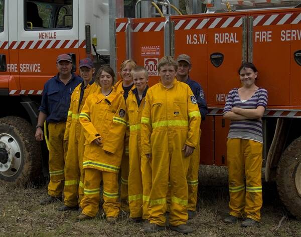 Neville Fire Brigade meets for training exercise