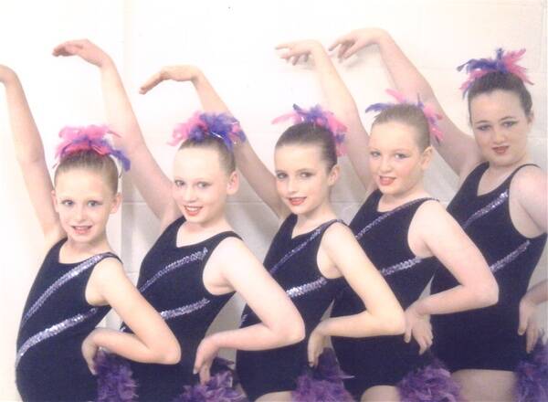 EM Dance tap dancers Naomi Anderson, Chloe Anderson, Abby Connolly, Grace Pattison, Tahlia Brown were successful at their first eisteddfod appearances recently.