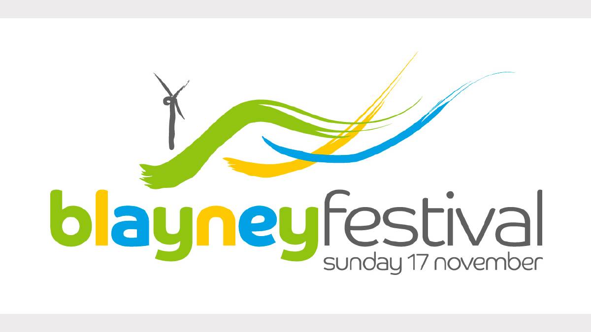 The brand new logo for the inaugural Blayney Festival