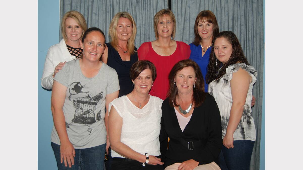 The new committee to take Blayney netball into the 2014 season consists of, (back) Nikki Anderson, Louise Hopkins, Kristine Hobby, Louise Hamer with (front) Teressa Coughlan, Tanya Stammers, Cathy Lane and Shayley Coughlan.   Photo: Wayne Cock.