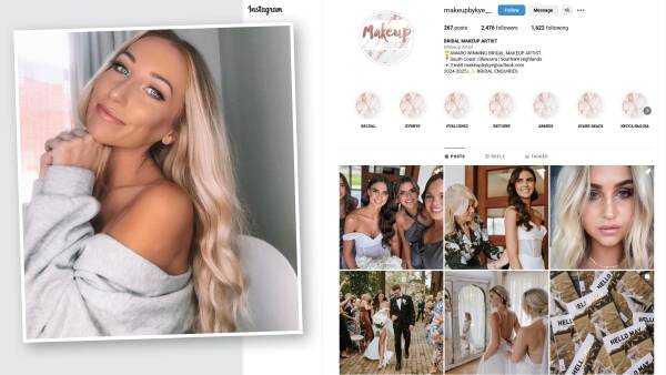 Brides call out 'award-winning' make-up artist who doesn't show up