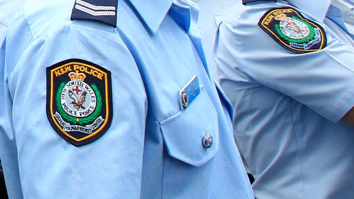 NSW Police uniform. File Picture