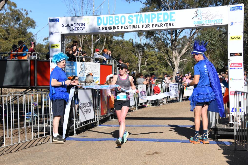 Emma Grey says her Stampede win will set her up well for the Sydney Marathon. Picture by Amy McIntyre