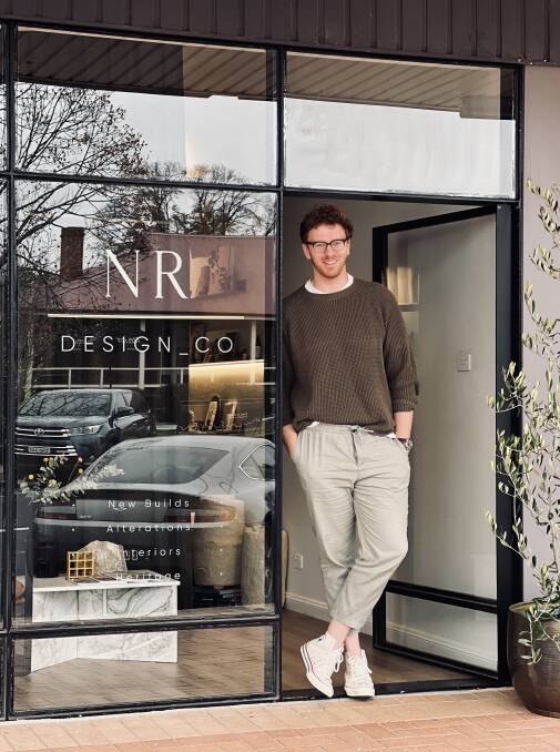 Nick Reeks has opened NR Design Co on Blayney's Adelaide Street. Photo contributed