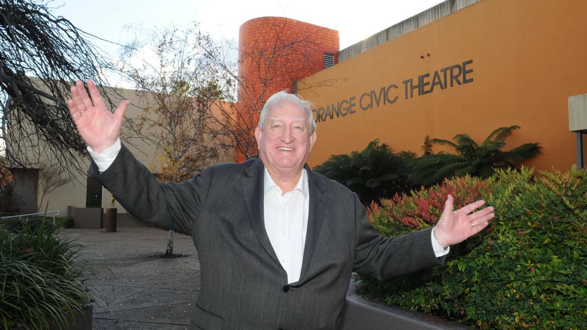 Mayor John Davis at Orange Civic Theatre in 2015. File picture 
