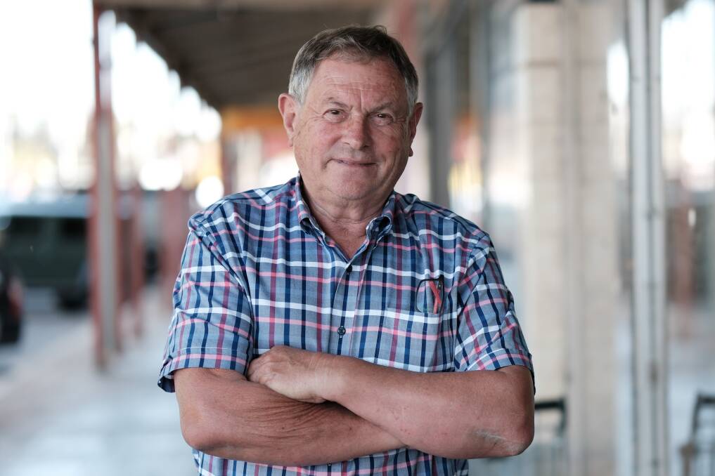 Prominent Bathurst businessman Peter Rogers has some blunt words about the state of the CBD. Picture by James Arrow