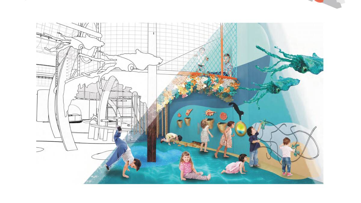 Take a first look at the museum's plans for an $8.8m new play space