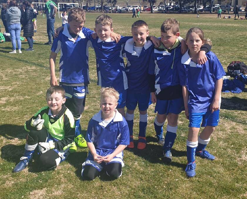 Under 9 Spirit: Spirits played so well in both attack and defence this week, they really came together as a team.