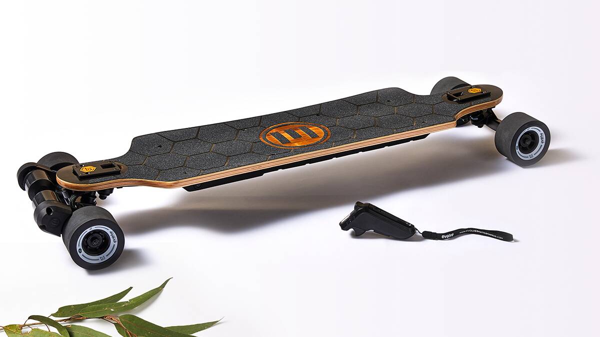 Evolve Skateboards’ Evolve Bamboo GTX Street Electric Skateboard, $1,779.00 