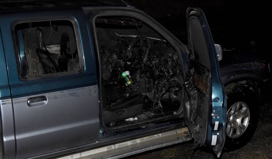Car set alight, interior burnt out on Millthorpe Road - PHOTOS