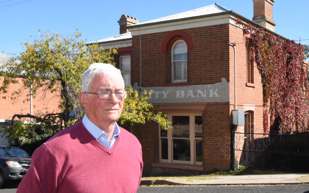 THE WHOLE TRUTH: Anthony Goodwin, the great grandson of murdered bank manager John Phillips and nurse Miss Cavanaugh, is researching the 1893 tragedy that occurred in the City Bank in Carcoar.