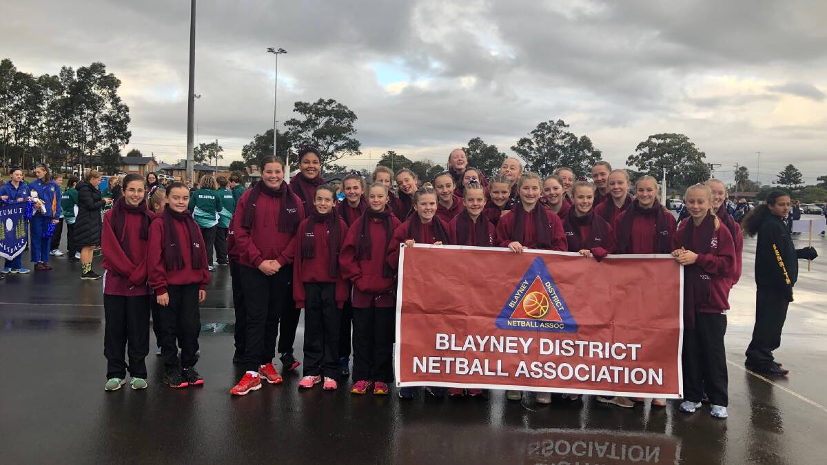 Netballers positive manner proves popular at State Titles