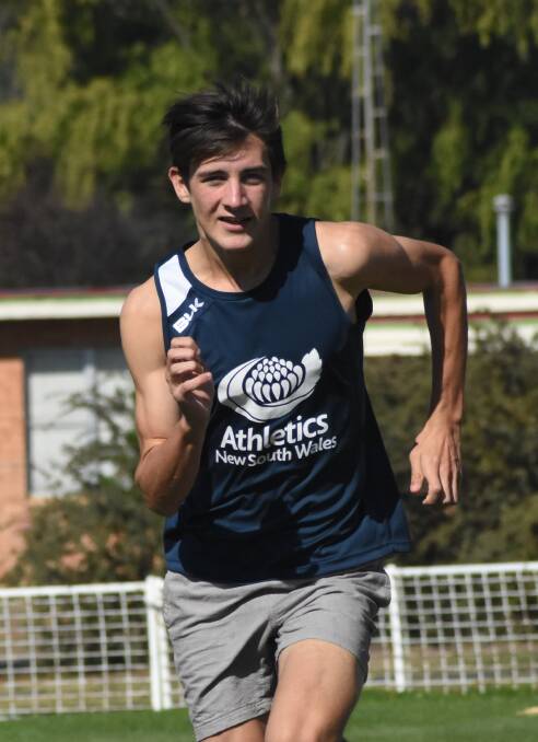 Long haul: Thomas Dale will be heading to Canada on June 27 to compete in a Track and Field tour. Photo: Mark Logan.