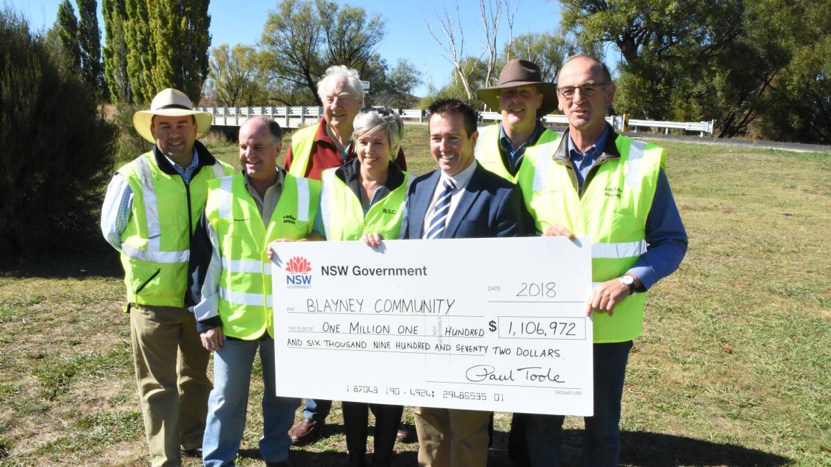$1.1 million spending spree announced in Blayney Shire