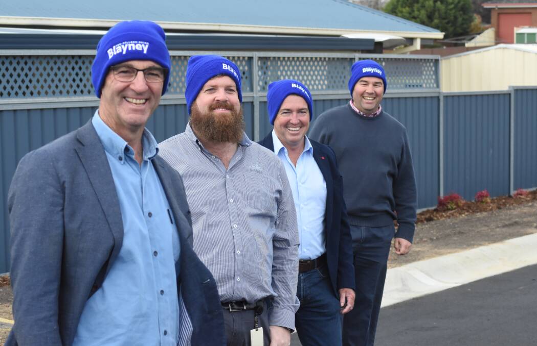 Blayney gets to light it all up in blue