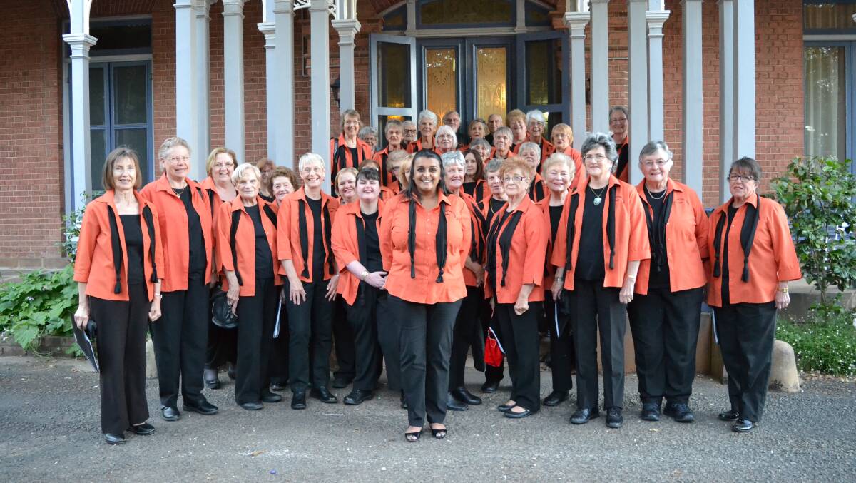 Big voices: The Come Together Choir from the Orange Regional Conservatorium will be performing in Blayney on April 4. Photo: Contributed.