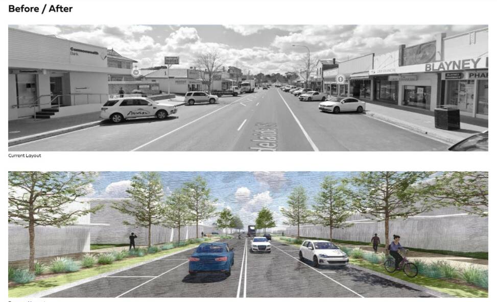 WIDE AND FREE: The main street of Blayney will remain reverse angle.