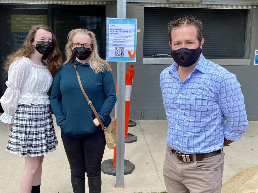 THANK YOU: Member for Bathurst Paul Toole has thanked residents from across
the region for doing the right thing and turning out to get vaccinated.