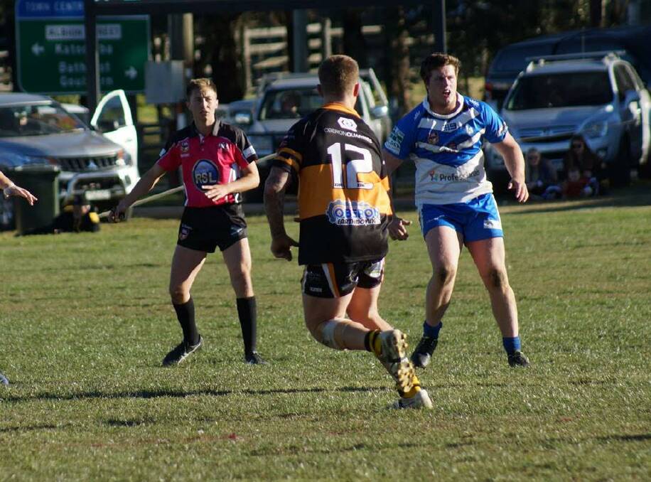 Eye on the player: Anthony Pond plans on one day refereeing an NRL match after becoming one of the youngest referees in Group 10 first grade history. Photo: Contributed.