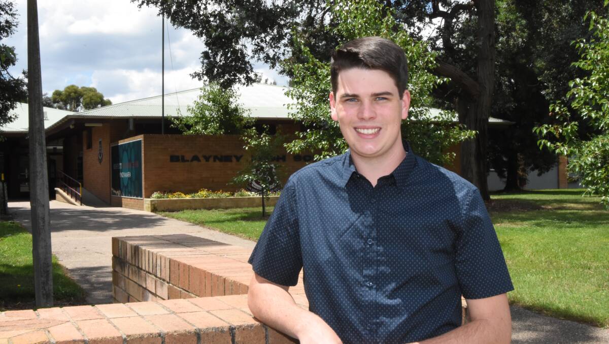 JUST HARD WORK: Joel Tyrrell puts his HSC success down to being resilient and doing the work required to attain a high mark. Photo: Mark Logan.