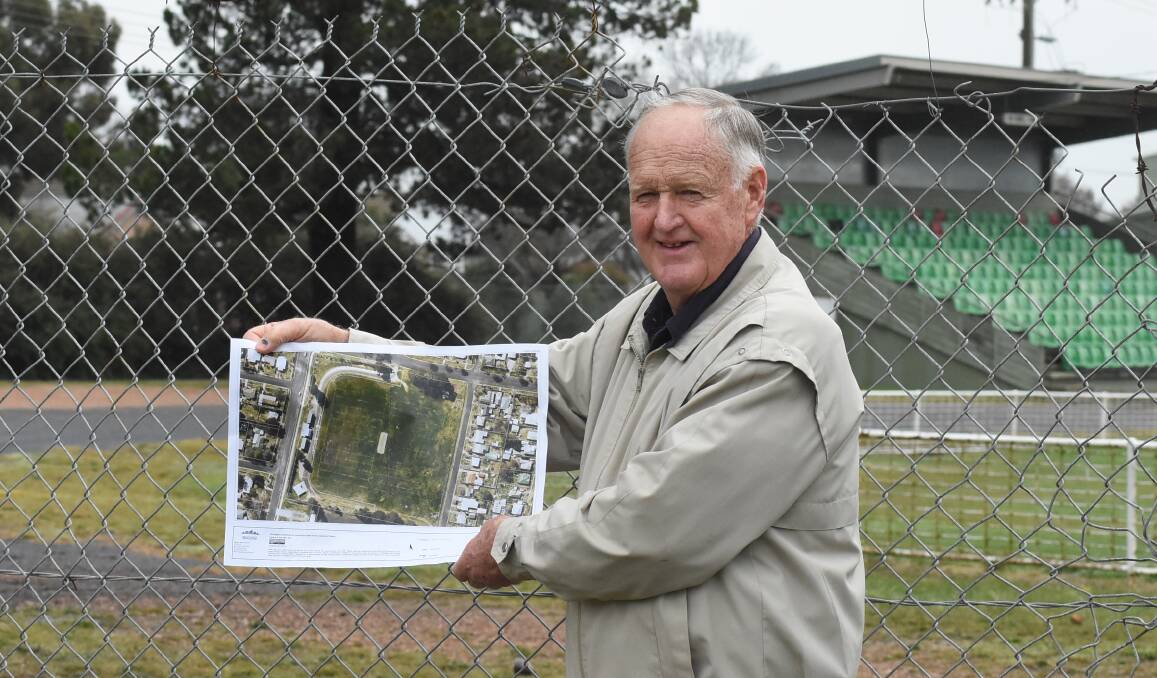 INFRASTRUCTURE: David Kingham has been a long-term supporter of sports in Blayney and has been the driving force behind the development of King George Oval.