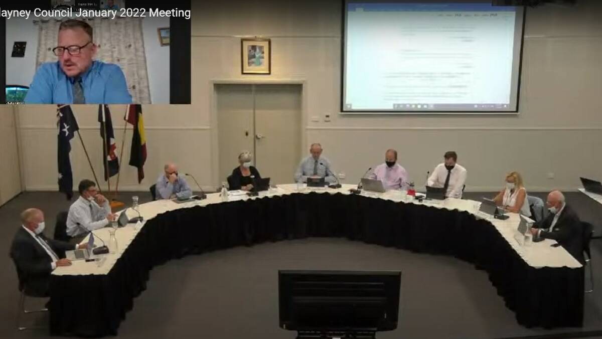 Councillor Gosewisch joined the meeting on Zoom.